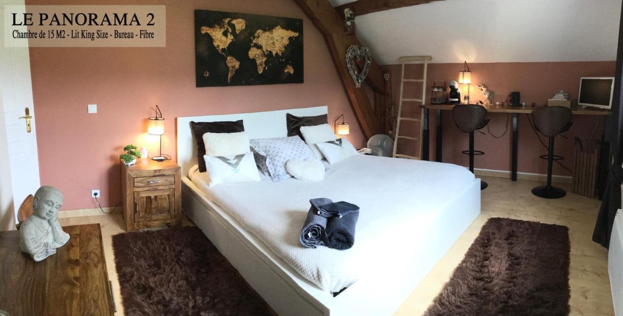 Location Chambres Le Panorama - Aeroport Geneve - Pays De Gex Chevry  Exterior photo