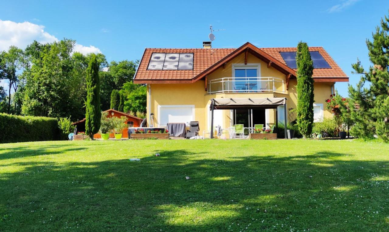 Location Chambres Le Panorama - Aeroport Geneve - Pays De Gex Chevry  Exterior photo